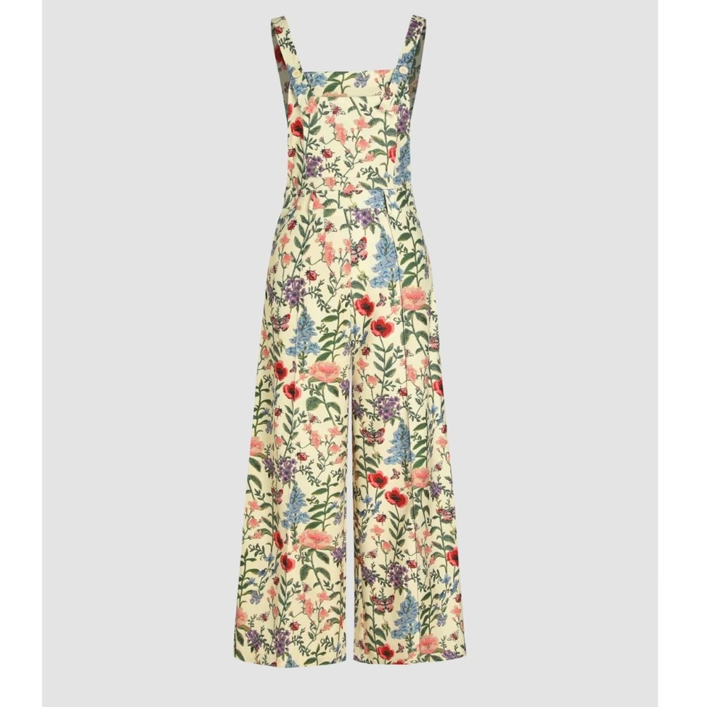 Floral Overalls